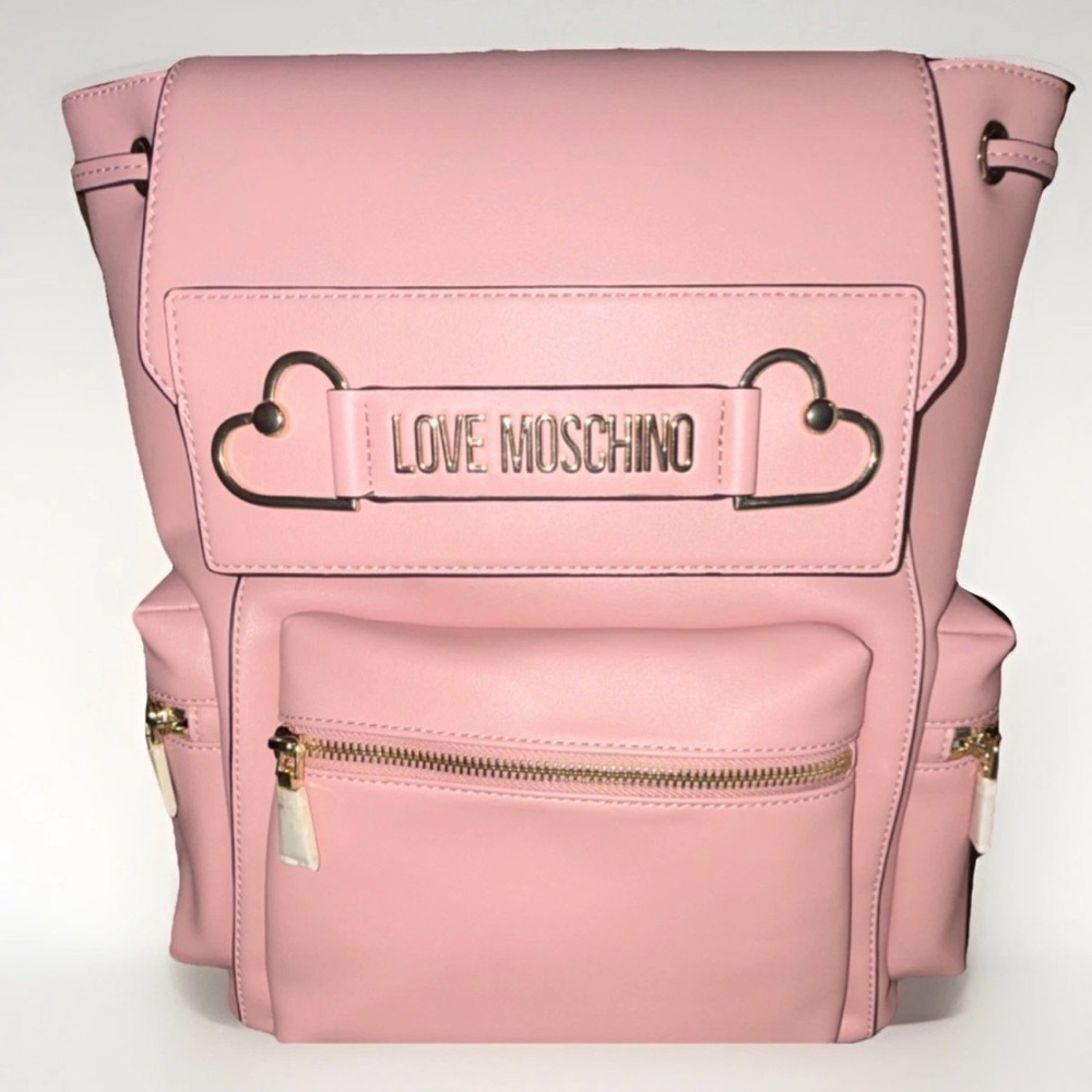 Love Moschino Blush Pink Backpack